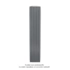 Acova - Fassane Premium EL V, commande RF, couleur Anthracite, 1000W, H2017mm / L370mm