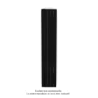 Acova - Fassane Premium EL V, commande RF, couleur Jet Black, 1000W, H2017 mm / L370 mm