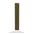 Acova - Fassane Premium EL V, commande RF, couleur Bronze, 1000 W,H 2217 mm / L 296 mm