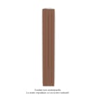 Acova - Fassane Premium EL V, commande RF, couleur Terracotta, 1000W, H2217mm / L296mm