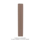 Acova - Fassane Premium EL V, commande RF,couleur Terracotta Faded 1000W,H2217mm/L296mm