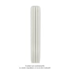 Acova - Fassane Premium EL V, commande RF, couleur White Quartz, 1000W,H2217mm / L296mm
