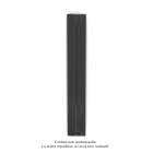 Acova - Fassane Premium EL V, commande RF,couleur Anthracite Grey, 1000W,H2217mm/L296mm