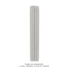 Acova - Fassane Premium EL V, commande RF, couleur Telegrey 4, 1000W, H2217mm / L296mm