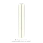 Acova - Fassane Premium EL V, commande RF, couleur Cream, 1000 W , H 2217 mm / L 296 mm