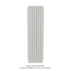 Acova - Fassane Premium EL V, commande RF, couleur Light Grey, 1250W, H2017mm / L518mm