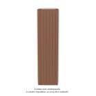 Acova - Fassane Premium EL V, commande RF, couleur Terracotta, 1250W, H2017mm / L518mm