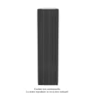 Acova - Fassane Premium EL V, commande RF,couleur Anthracite Grey, 1250W,H2017mm/L518mm