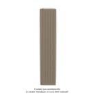 Acova - Fassane Premium EL V, commande RF, couleur Beige Grey, 1250W, H2217mm / L444mm