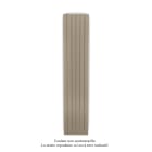 Acova - Fassane Premium EL V, commande RF, couleur Beige Quartz, 1250W,H2217mm / L444mm