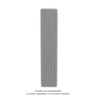 Acova - Fassane Premium EL V, commande RF, couleur Telegrey 2, 1250W, H2217mm / L444mm