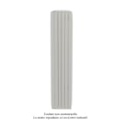 Acova - Fassane Premium EL V, commande RF, couleur Telegrey 4, 1250W, H2217mm / L444mm