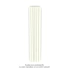 Acova - Fassane Premium EL V, commande RF, couleur Cream, 1250 W , H 2217 mm / L 444 mm