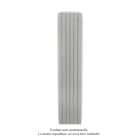 Acova - Fassane Premium EL V, commande RF,couleur White Aluminium, 1250W,H2217mm/L444mm