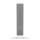 Acova - Fassane Premium EL V, commande RF, couleur Grey Aluminium, 1250W,H2217mm/L444mm