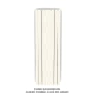 Acova - Fassane Premium EL V, commande RF, couleur Edelweiss m., 1500W,H1817mm / L592mm