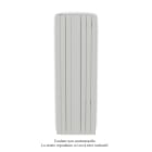 Acova - Fassane Premium EL V, commande RF, couleur Light Grey, 1500W, H1817mm / L592mm