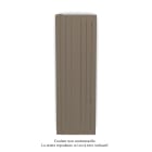 Acova - Fassane Premium EL V, commande RF, couleur Pearl Beige, 1500W,H1817mm / L592mm