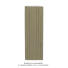 Acova - Fassane Premium EL V, commande RF, couleur Yellow Grey, 1500W,H1817mm / L592mm