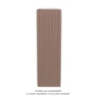 Acova - Fassane Premium EL V, commande RF,couleur Terracotta Faded 1500W,H2017mm/L592mm