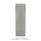 Acova - Fassane Premium EL V, commande RF, couleur Inox Look, 1500W, H2017 mm / L592 mm