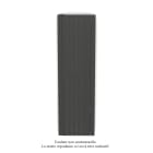 Acova - Fassane Premium EL V, commande RF, couleur Umbra Grey, 1500W, H2017mm / L592mm
