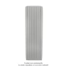 Acova - Fassane Premium EL V, commande RF,couleur White Aluminium, 1500W,H2017mm/L592mm