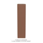 Acova - Fassane Premium EL V, commande RF, couleur Terracotta, 1500W, H2017mm / L592mm