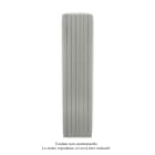 Acova - Fassane Premium EL V, commande RF, couleur Inox Look, 1500W, H2017 mm / L592 mm