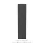 Acova - Fassane Premium EL V, commande RF, couleur Umbra Grey, 1500W, H2017mm / L592mm