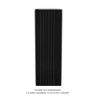 Acova - Fassane Premium EL V, commande RF, couleur Jet Black, 2000W, H2017 mm / L740 mm