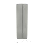 Acova - Fassane Premium EL V, commande RF, couleur Inox Look, 2000W, H2217 mm / L666 mm