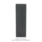 Acova - Fassane Premium EL V, commande RF, couleur Black Matt, 2000W, H2217mm / L666mm