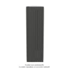 Acova - Fassane Premium EL V, commande RF, couleur Umbra Grey, 2000W, H2217mm / L666mm