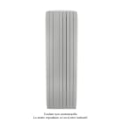 Acova - Fassane Premium EL V, commande RF,couleur White Aluminium, 2000W,H2217mm/L666mm