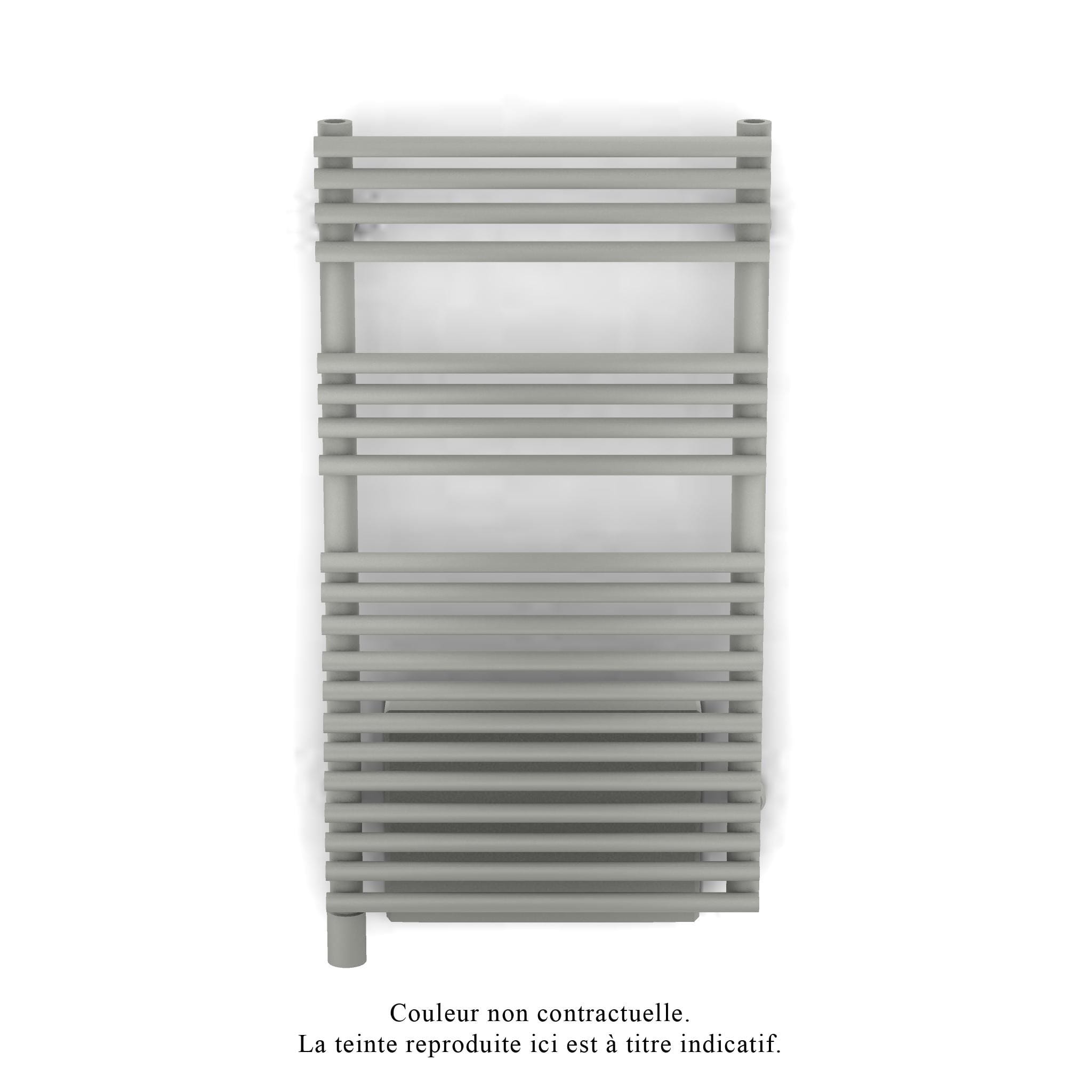 Acova - Cala Symétrique EL +Air, Inox Look, 500W, H 991 mm / L 506 mm