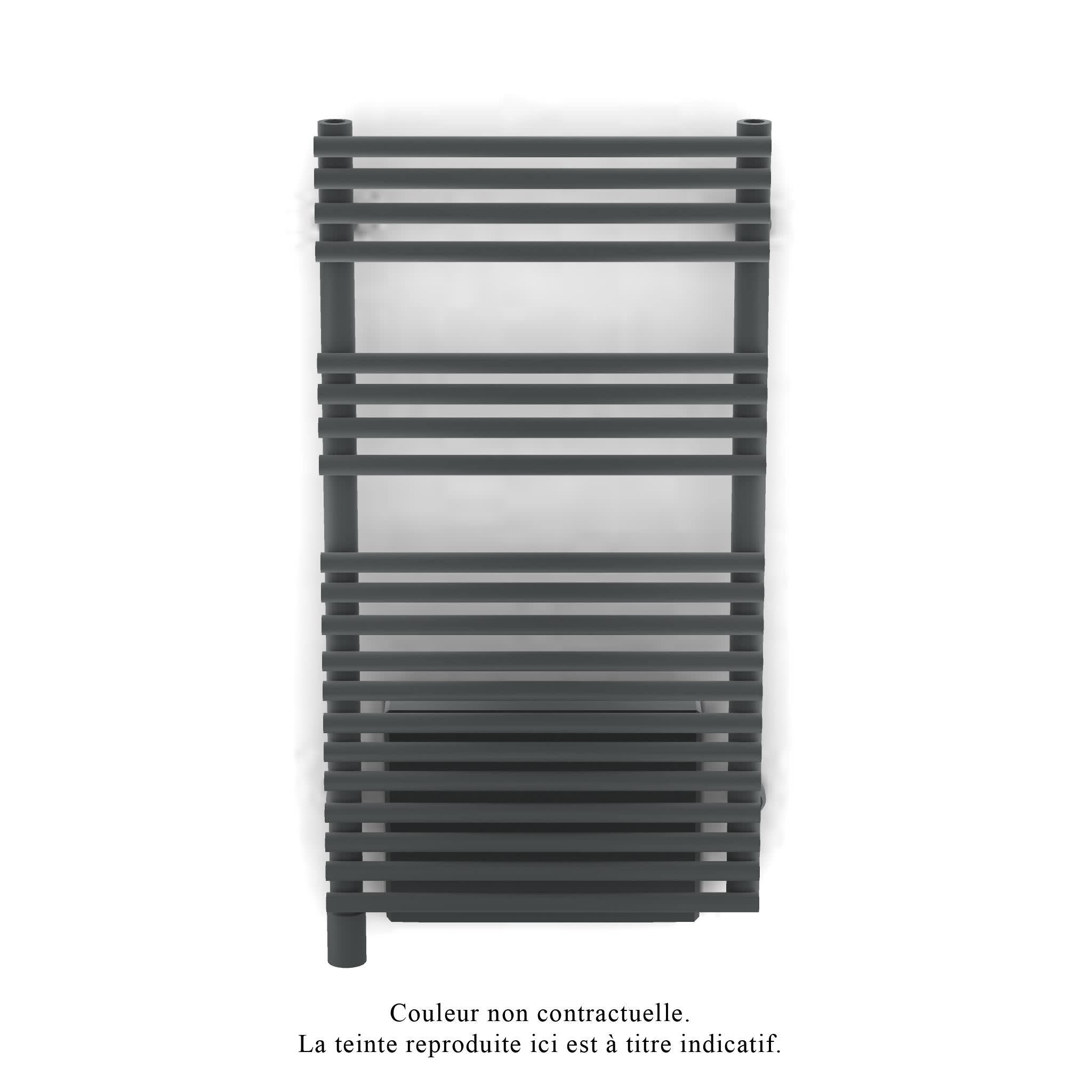 Acova - Cala Symétrique EL +Air, Black Matt, 500W, H 991 mm / L 506 mm