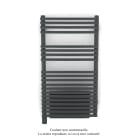 Acova - Cala Symétrique EL +Air, Black Matt, 500W, H 991 mm / L 506 mm