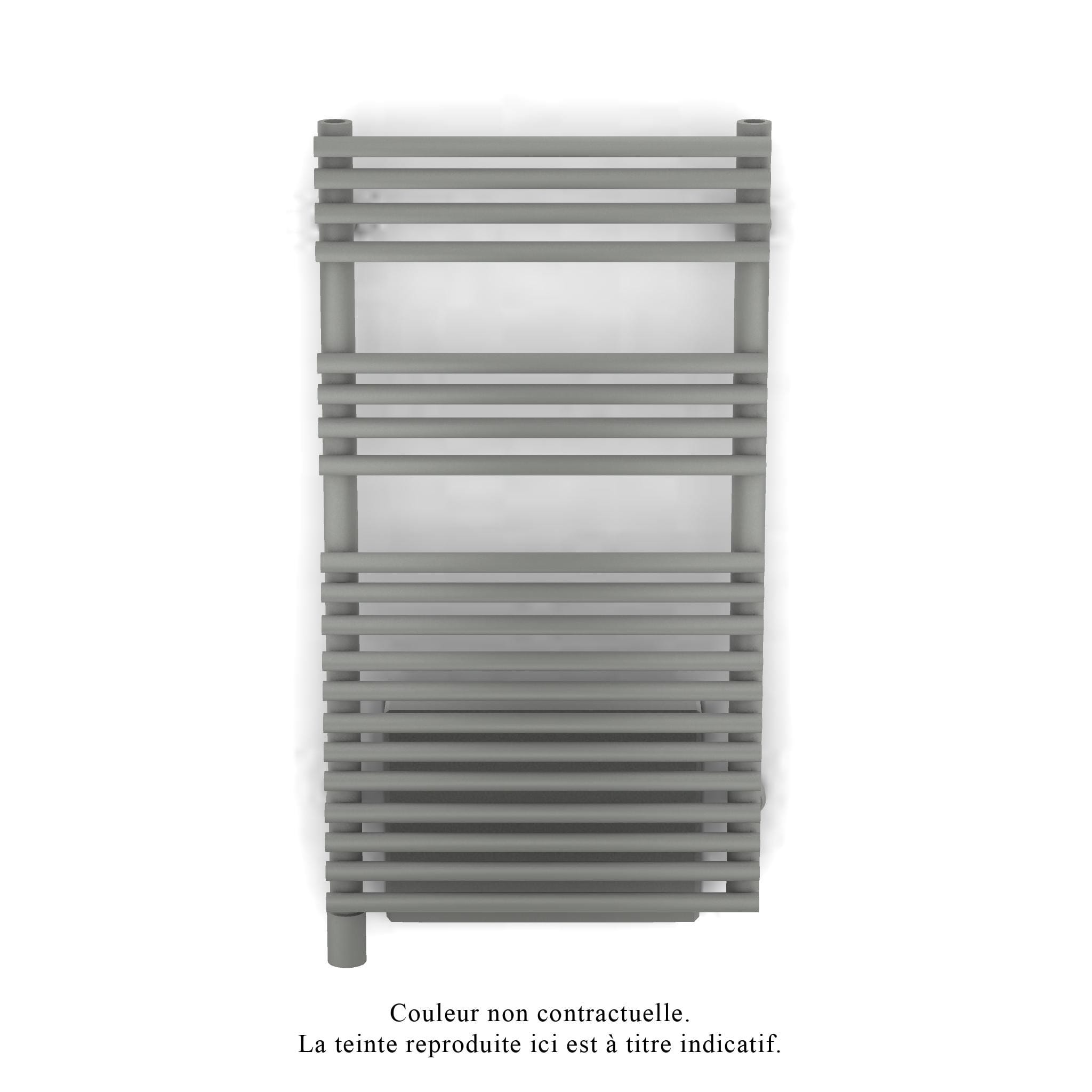 Acova - Cala Symétrique EL +Air, Grey Aluminium, 500W, H 991 mm / L 506 mm