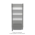 Acova - Cala Symétrique EL +Air, Telegrey 2, 750W, H 1231 mm / L 506 mm
