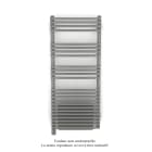 Acova - Cala Symétrique EL +Air, Grey Aluminium, 750W, H 1231 mm / L 506 mm