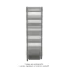 Acova - Cala Symétrique EL +Air, Grey Aluminium, 1000W, H 1751 mm / L 506 mm
