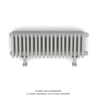 Acova - Vuelta EL plinthe, commande RF, Light Grey, 1000W, H330 mm / L962 mm