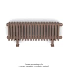 Acova - Vuelta EL plinthe, commande RF, Terracotta Faded, 1000W, H330 mm / L962 mm