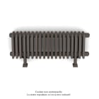 Acova - Vuelta EL plinthe, commande RF, Brown Quartz, 1000W, H330 mm / L962 mm