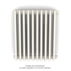 Acova - Vuelta EL horizontal, sans régul., Edelweiss m., 500W, H 600 mm / L 512 mm