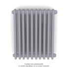 Acova - Vuelta EL horizontal, sans régul., Light Jeans, 500W, H 600 mm / L 512 mm