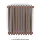 Acova - Vuelta EL horizontal, sans régul., Terracotta Faded, 500W, H 600 mm / L 512 mm