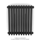 Acova - Vuelta EL horizontal, commande RF, Volcanic, 500W, H 623 mm / L502 mm