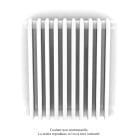 Acova - Vuelta EL horizontal, commande RF, White Matt, 500W, H 623 mm / L502 mm